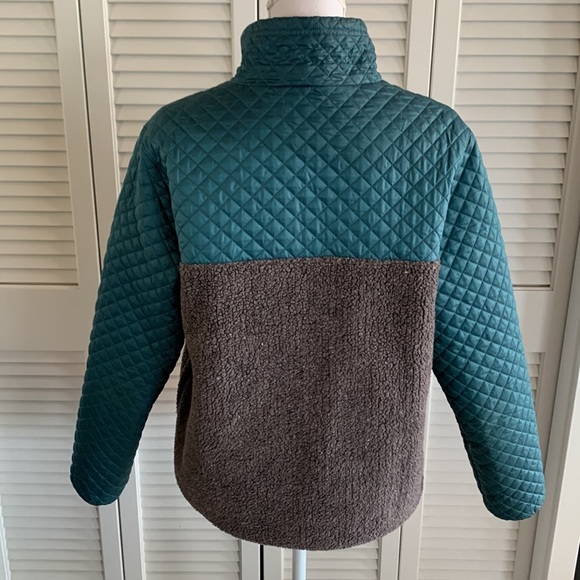 Patagonia Women's Mixed Snap-T® Pullover Jacket Crater Blue Rare Size Large - Picture 5 of 14